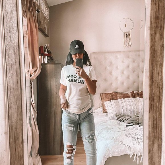 Be a Good Human Adult Unisex Tee - Picture 3 of 4